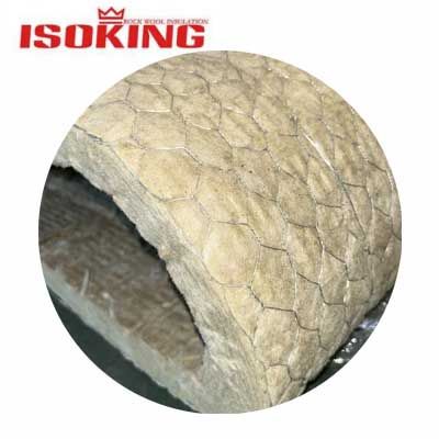 ISOKING Stone Wool Roll with Wire Mesh